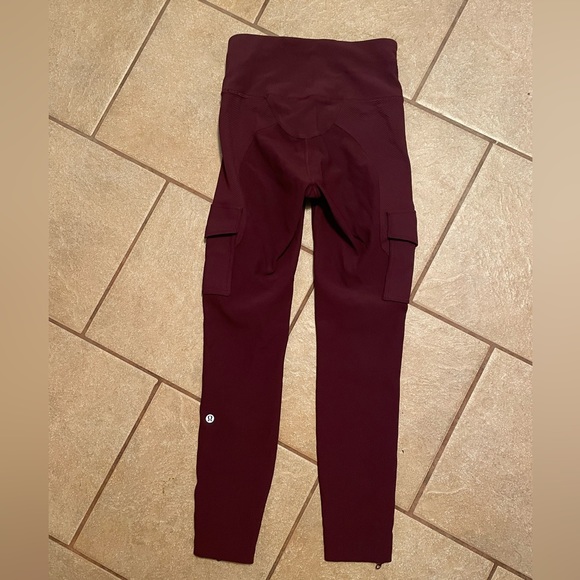 lululemon athletica Pants - Lululemon Trail Trekker High-Rise Tight 25" Cassis